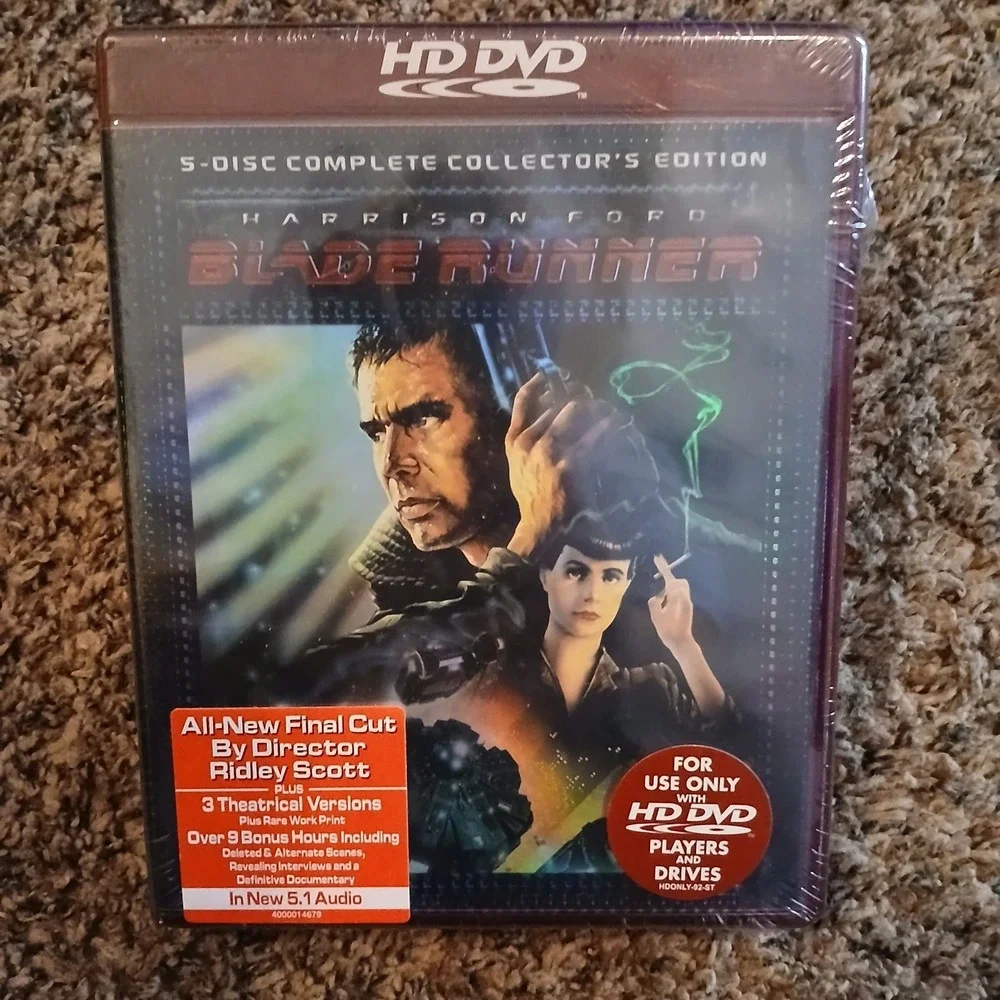 Blade Runner - 5-Disc Complete Collector's Edition (HD-DVD, 2007)  NEW